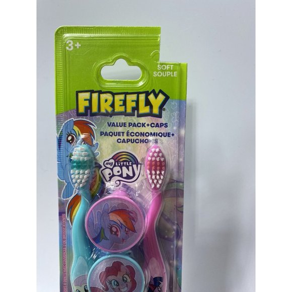 Hasbro My Little Pony "Firefly" Toothbrush Pack, Set of 2 Children's Toothbrushe - Picture 3 of 6